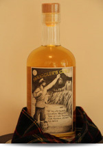 Smugglers Gold™ Scotch Whisky in a bottle